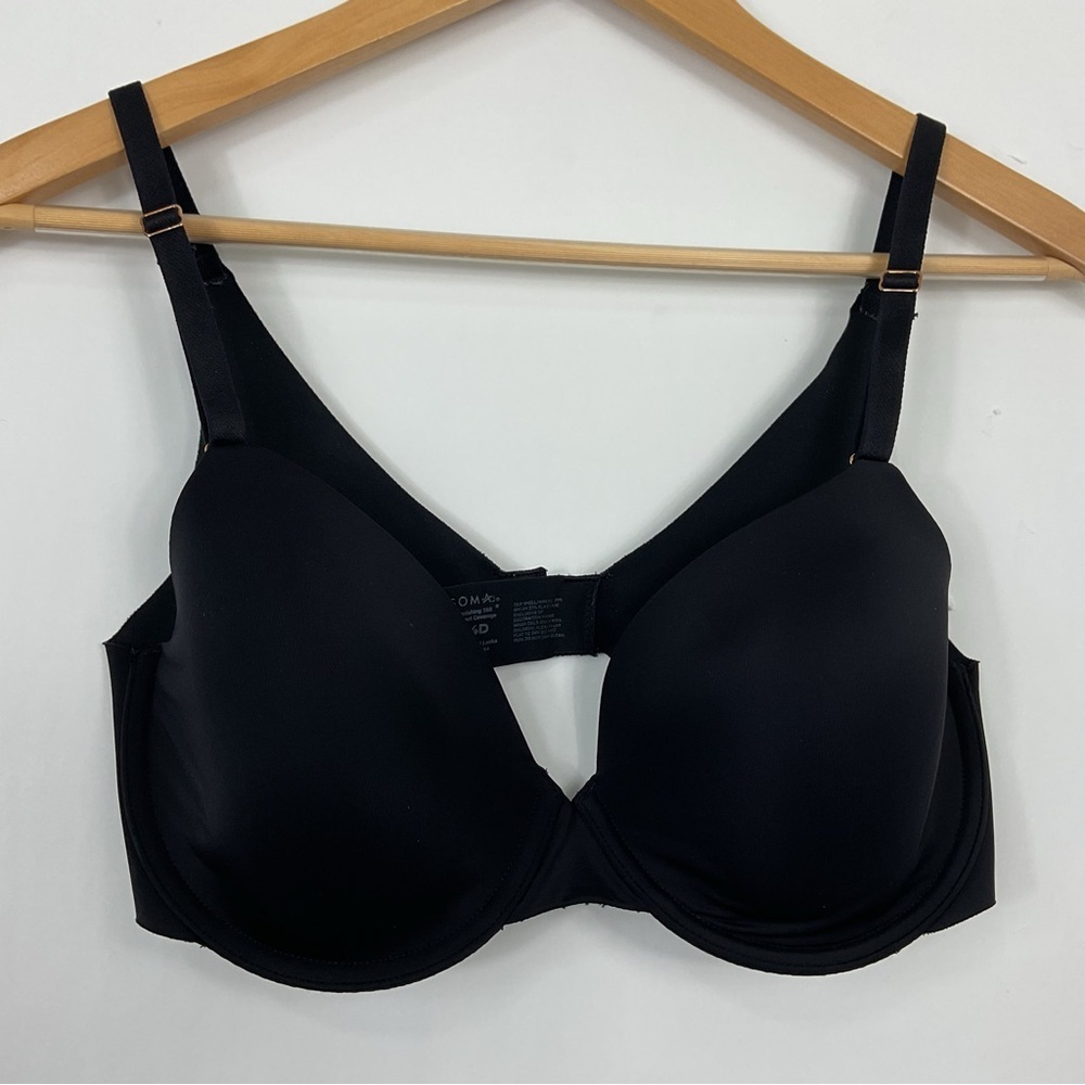 Soma Vanishing‎ 360 Perfect Coverage Black Underwire BraSize 34D